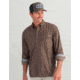 HUK Performance Fishing Hawser Heather Flannel - Mens, Pluff Mud Hthr, 2XL, H1500208-203-XXL