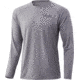 HUK Performance Fishing Horizon Lines Pursuit Long Sleeve - Men's, Sharkskin, Medium, H1200370-028-M