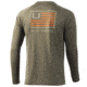 HUK Performance Fishing Huk And Bars Pursuit Long Sleeve - Men's, Moss, Large, H1200426-316-L