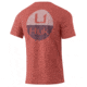 HUK Performance Fishing HUK Horizon Lines Tee - Mens, Blood Red Heather, Medium, H1000254-644-M