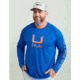 HUK Performance Fishing Huk Icon Crew Long Sleeve Shirt Fresh Salmon XL E13EC917, ATH1200573460L