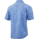 HUK Performance Fishing Huk Kona Woven Short Sleeve Button Up - Mens, Carolina Blue, Extra Large, H1500077-420-XL