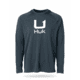 HUK Performance Fishing Icon Long Sleeve Hoodie - Mens