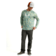 HUK Performance Fishing Icon Printed Long Sleeve Hoodie - Mens