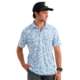 HUK Performance Fishing Pursuit Kc Printed Polo - Men's, Regatta, Large, H1200635-431-L