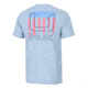 HUK Performance Fishing Huk Salute Tee - Mens, Ice Water, 3XL, H1000496-476-XXXL
