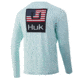 HUK Performance Fishing HUKd Up Americana Pursuit - Mens, Seafoam, Extra Large, H1200298-350-XL