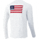 HUK Performance Fishing HUKd Up Flag Pursuit - Mens, White, Large, H1200316-100-L