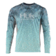 HUK Performance Fishing Icon Camo Fade Tops, Long Sleeve - Mens, Glacier, 2XL, H1200155-095-XXL