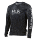 HUK Performance Fishing Icon Camo Fade Tops, Long Sleeve - Mens, Night Vision, Medium, H1200155-075-M