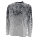 HUK Performance Fishing Icon Camo Fade Tops, Long Sleeve - Mens, Sub Zero, 2XL, H1200155-185-XXL
