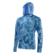 Hauts De pêche vêtements De sport hommes col rond chemise