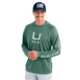 HUK Performance Fishing Icon Hoodie - Mens, North Atlantic, Extra Large, H1200574-365-XL