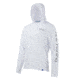 HUK Performance Fishing Icon Hoodie, Pullover - Men"s, White, 3XL, H1200139-100-XXXL