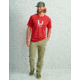 HUK Performance Fishing Icon Short Sleve Crew - Mens, Channel Marker, 2XL, H1200572-624-XXL