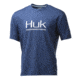 HUK Performance Fishing Icon SS Tops, Short Sleeve - Mens, Dark Blue, Large, H1200137-401-L