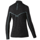 HUK Performance Fishing Icon X 1/4 Zip Long-Sleeve Shirt - Women's, Medium, Black, H6120087-001-M