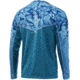HUK Performance Fishing Icon X Camo Fade Long Sleeve Tee - Mens, North Drop, Extra Large, H1200155-431-XL