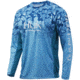 HUK Performance Fishing Icon X Camo Fade Long Sleeve Tee - Mens, North Drop, Extra Large, H1200155-431-XL