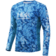 HUK Performance Fishing Icon X Camo Long Sleeve Tee - Mens, North Drop, Large, H1200143-431-L