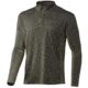 HUK Performance Fishing Icon X Coldfront 1/4 Zip - Men's, Large, Heather Moss, H1200451-318-L