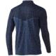 HUK Performance Fishing Icon X Coldfront 1/4 Zip - Men's, Large, Sargasso Sea Heather, H1200451-416-L