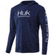 HUK Performance Fishing Icon X Hoodie - Men's, Sargasso Sea, Medium, H1200139-409-M