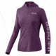 HUK Performance Fishing Icon X Hoodie - Womens, Blackberry, Extra Large, H6120019-504-XL