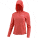 HUK Performance Fishing Icon X Hoodie - Womens, Hibiscus, Extra Large, H6120019-692-XL