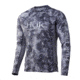 HUK Performance Fishing Icon X KC Refraction Camo Long Sleeve Shirt - Mens, Storm, Extra Large, H1200285-039-XL