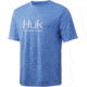 HUK Performance Fishing Icon X Short Sleeve Tee - Mens, Carolina Blue, 2XL, H1200267-420-XXL