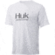 HUK Performance Fishing Icon X Short Sleeve Tee - Mens, White, Small, H1200267-100-S