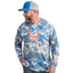 HUK Performance Fishing KC Print Icon Performance Crew - Mens, Night Owl2, Large, H1200585-019-L