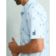 HUK Performance Fishing KC Pursuit Printed Polo - Mens, Ice Water, Large, H1200635-476-L