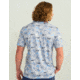 HUK Performance Fishing KC Pursuit Printed Polo - Mens, Marolina Blue, Large, H1200635-420-L
