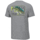HUK Performance Fishing Kc Vintage Largie Tee - Men's, Harbor Mist, 2XL, H1000414-034-XXL