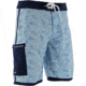 HUK Performance Fishing KScott Mens Mahi Boardshorts, Ice Blue, 28, H2000023IBL28