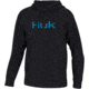 HUK Performance Fishing Logo Hoodie - Kids, Medium, Black, H7130007-001-YM