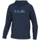 HUK Performance Fishing Logo Hoodie - Kids, Small, Sargasso Sea, H7130007-409-YS