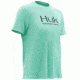 HUK Performance Fishing Men's Logo Tee, Julep Heather, Large H1000091-345-L