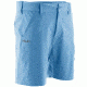 HUK Performance Fishing Men's Next Level 7in Inseam Short, Carolina Blue, 2XL, H2000040-420-XXL
