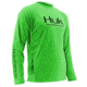 HUK Performance Fishing Men's Performance Vented Long Sleeve Shirt, Neon Green, Extra Large H1200118-320-XL