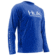 HUK Performance Fishing Men's Performance Vented Long Sleeve Shirt, Royal, Medium H1200118-400-M
