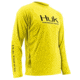 HUK Performance Fishing Men's Performance Vented Long Sleeve Shirt, Highlighter Yellow, Large H1200118-730-L