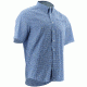 HUK Performance Fishing Men's Santiago Short Sleeve Shirt, LaSalle Navy, Large H1500035-411-L