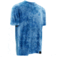 HUK Performance Fishing Mens Kryptek LoPro Icon Short Sleeve Shirt, Kryptek Carolina Blue