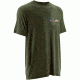 HUK Performance Fishing Mens KScott American Bass Tee, Heather Green, H1000067HGNXXXL