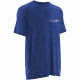 HUK Performance Fishing Mens KScott American Bass Tee, Royal Heather, H1000067RYHS