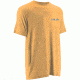 HUK Performance Fishing Mens KScott Midnight Banks Tee, Heather Orange, H1000077HOGS