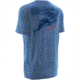 HUK Performance Fishing Mens KScott On the Dredge Tee, Heather Carolina Blue, H1000069HCBS